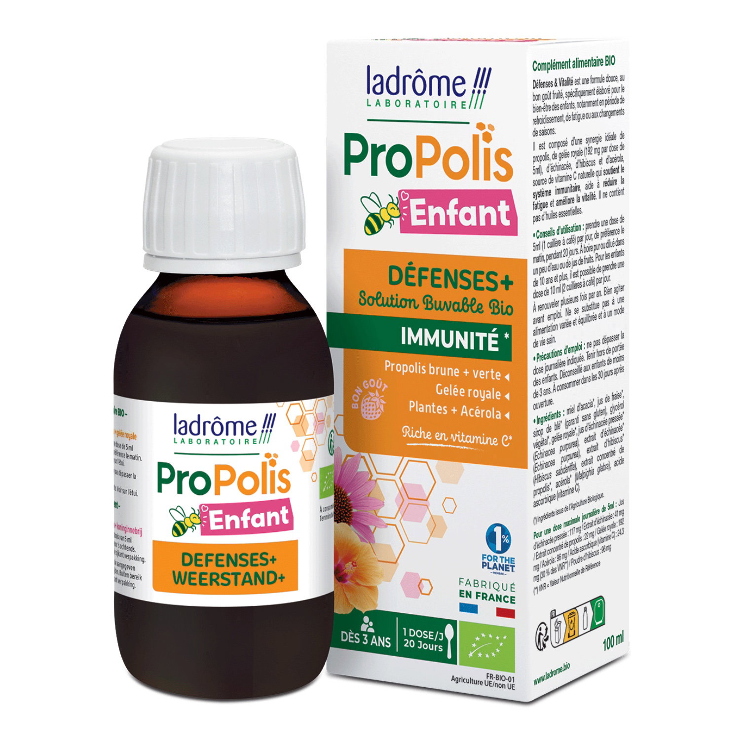 SIROP PROPOLIS ENFANTS 100ML