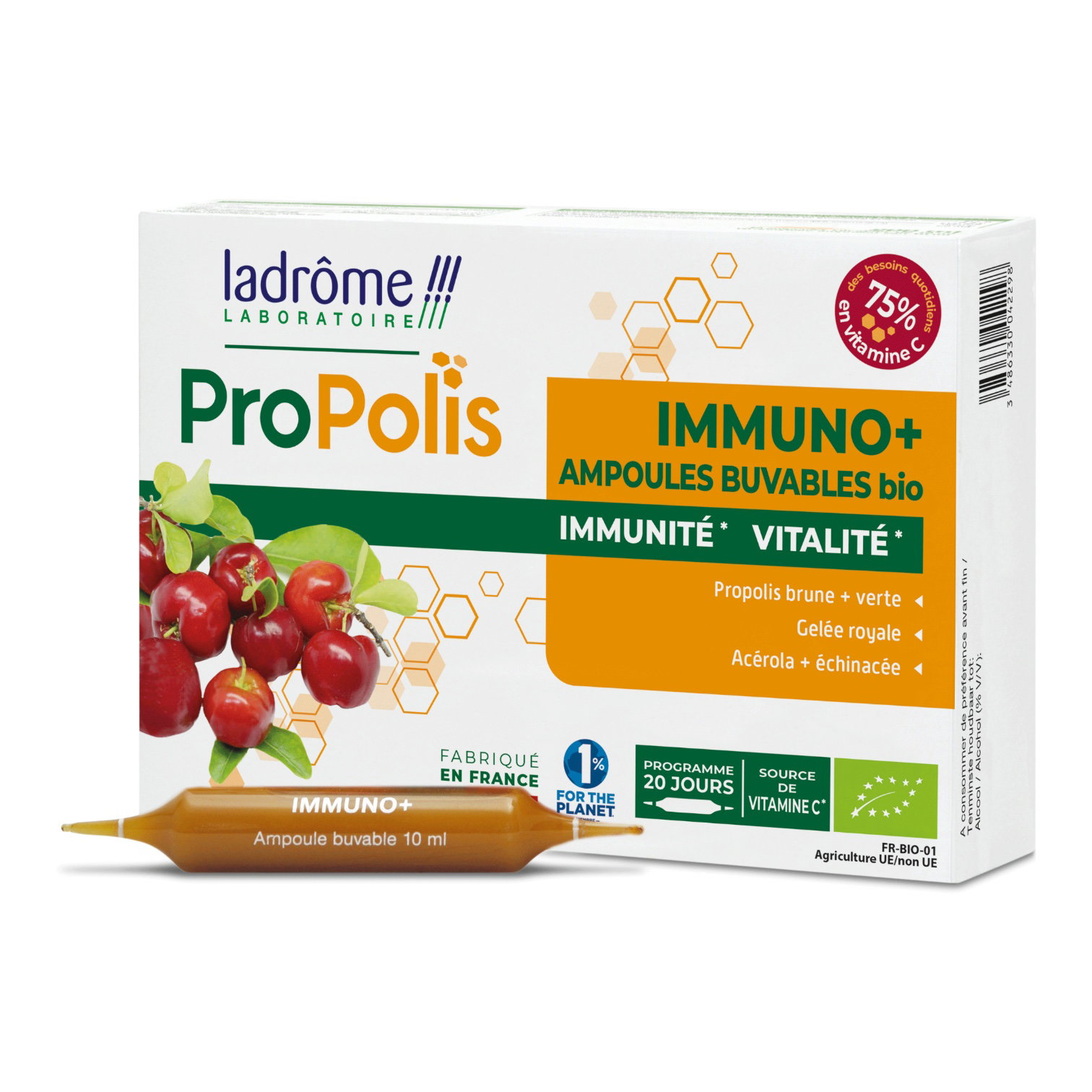 IMMUNO AMPOULES PROPOLIS 20X10ML
