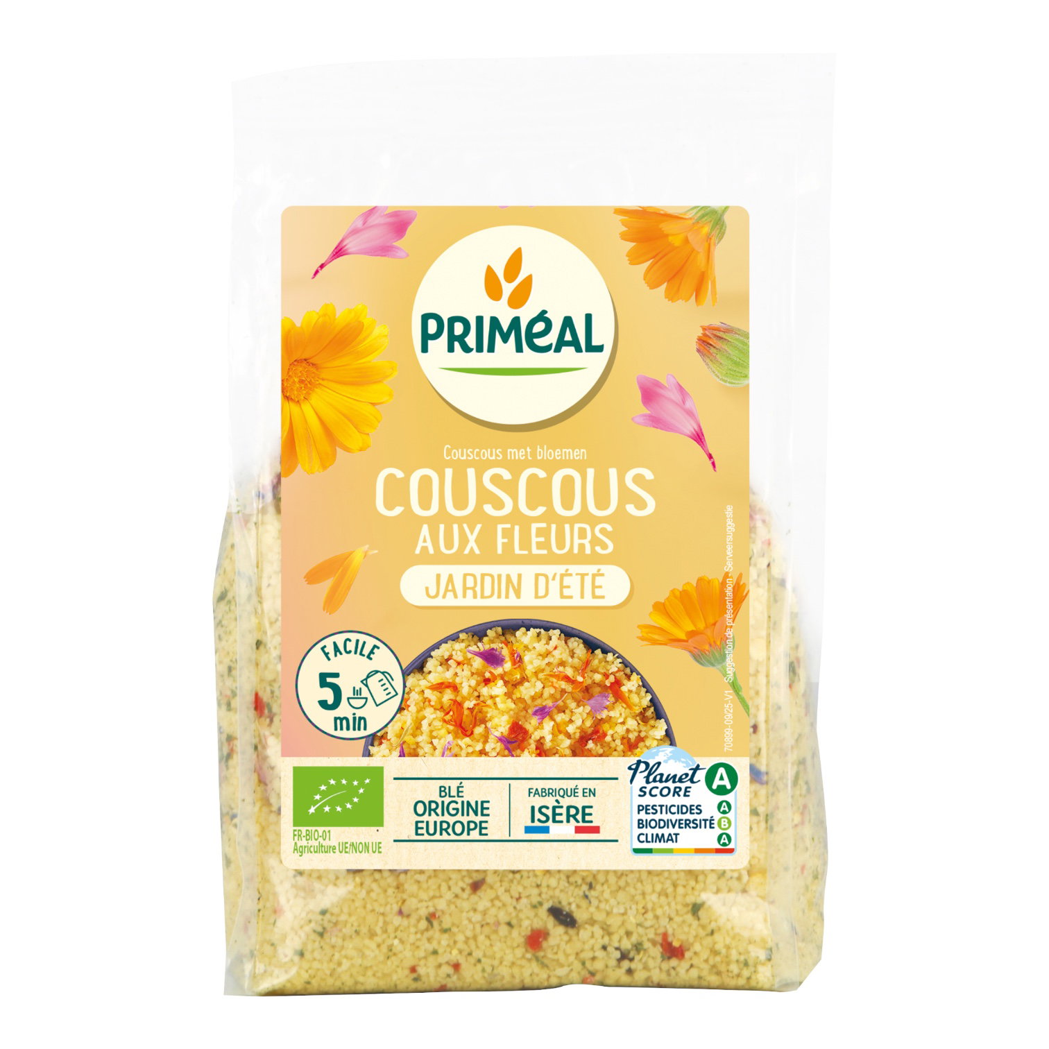 COUSCOUS FLEURS JARDIN ETE 300g