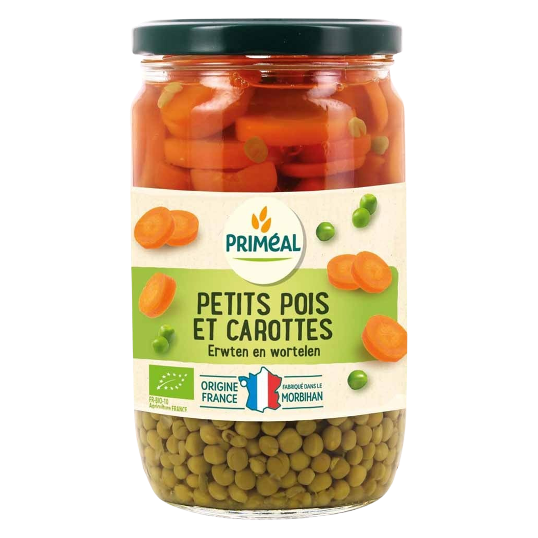 PETITS POIS ET CAROTTES 420G