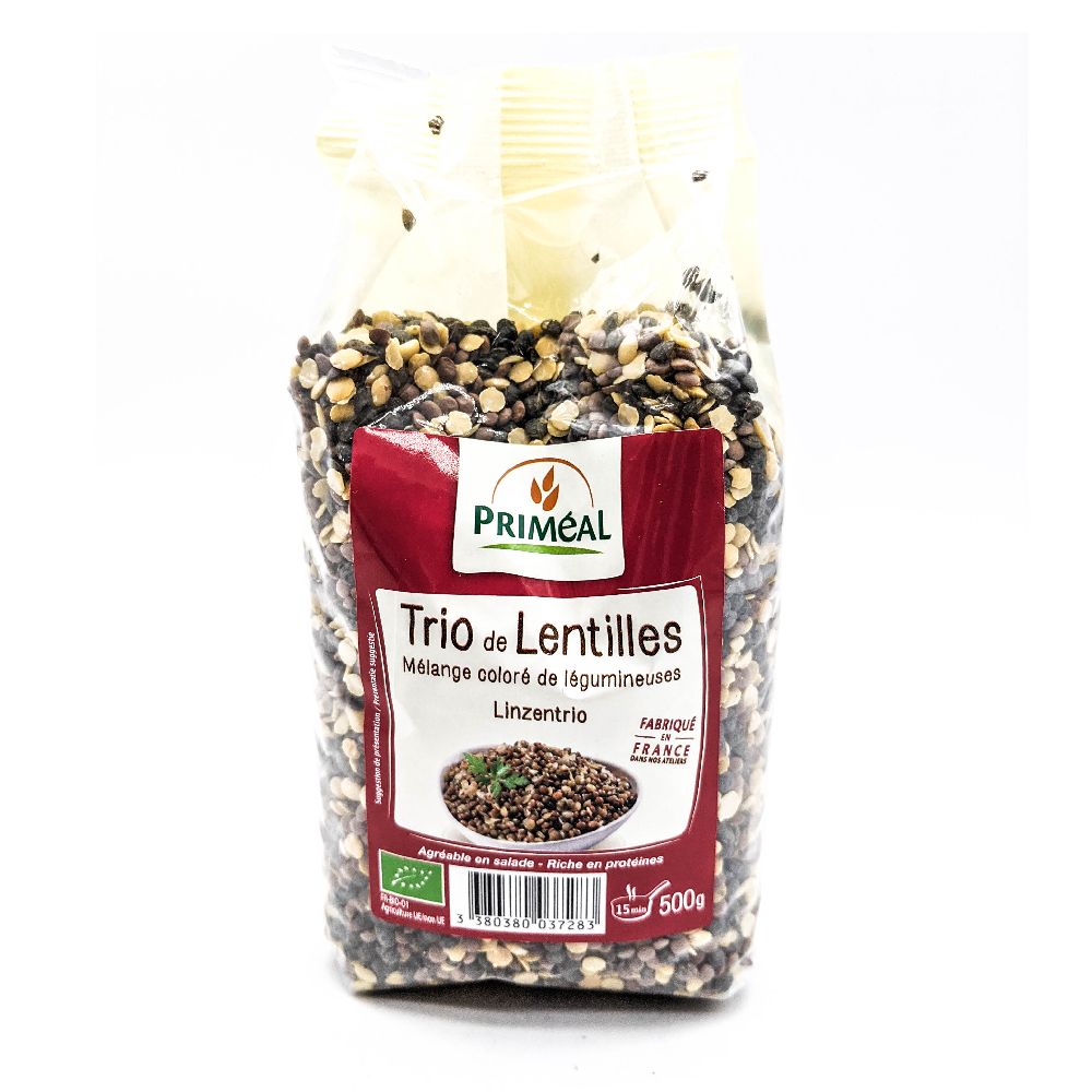 TRIO LENTILLES 500g