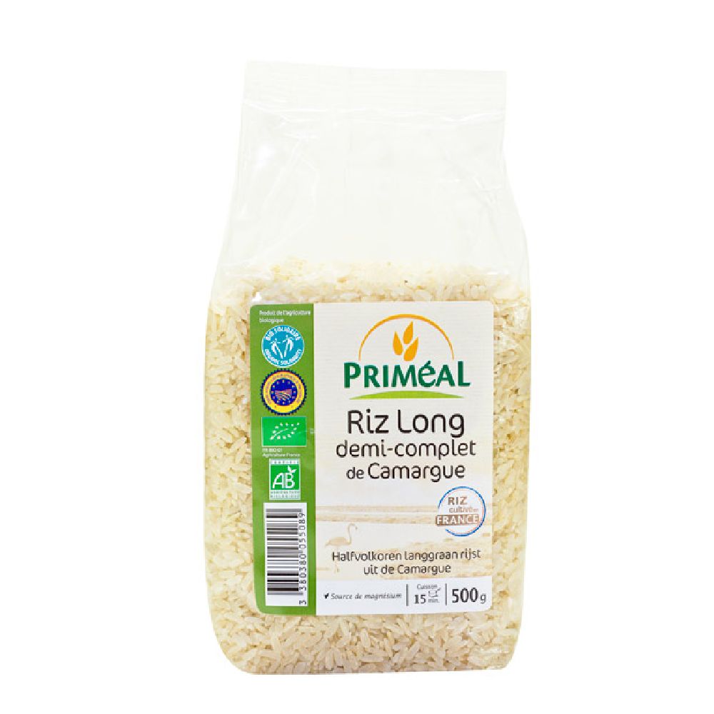 RIZ CAMARGUE LONG 1/2 COMPLET 500G