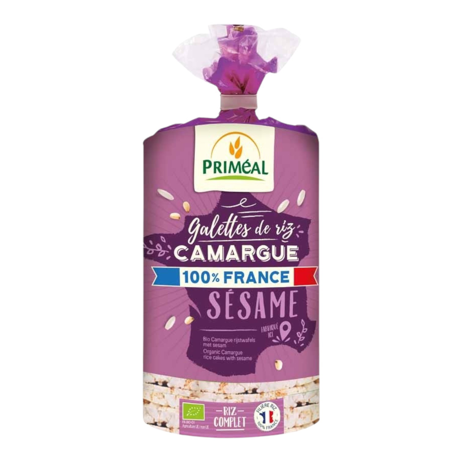 GALETTES RIZ CAMARGUE SESAME 130g
