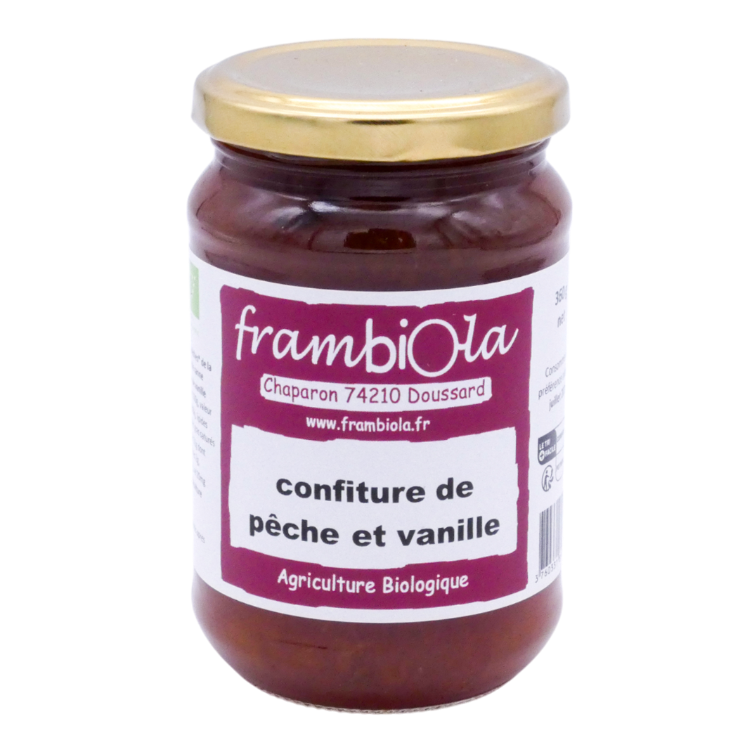 CONFITURE PECHE VANILLE 360G