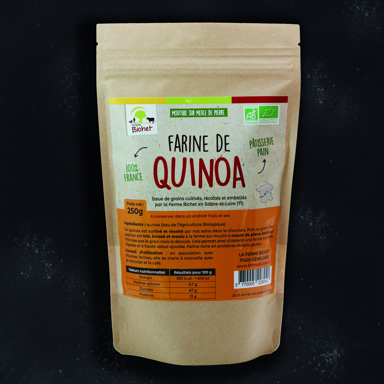 FARINE QUINOA 250G