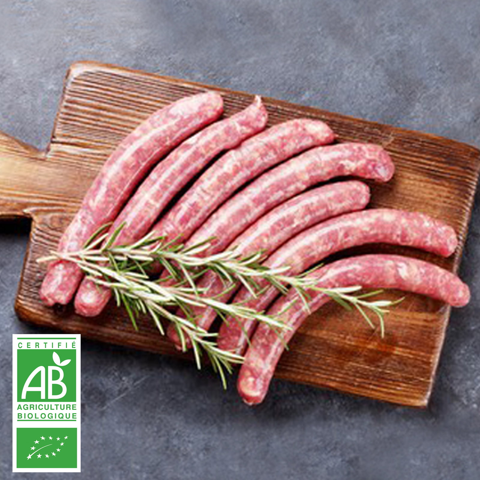 SAUCISSES PUR BOEUF PIMENT X5 ENV 400G