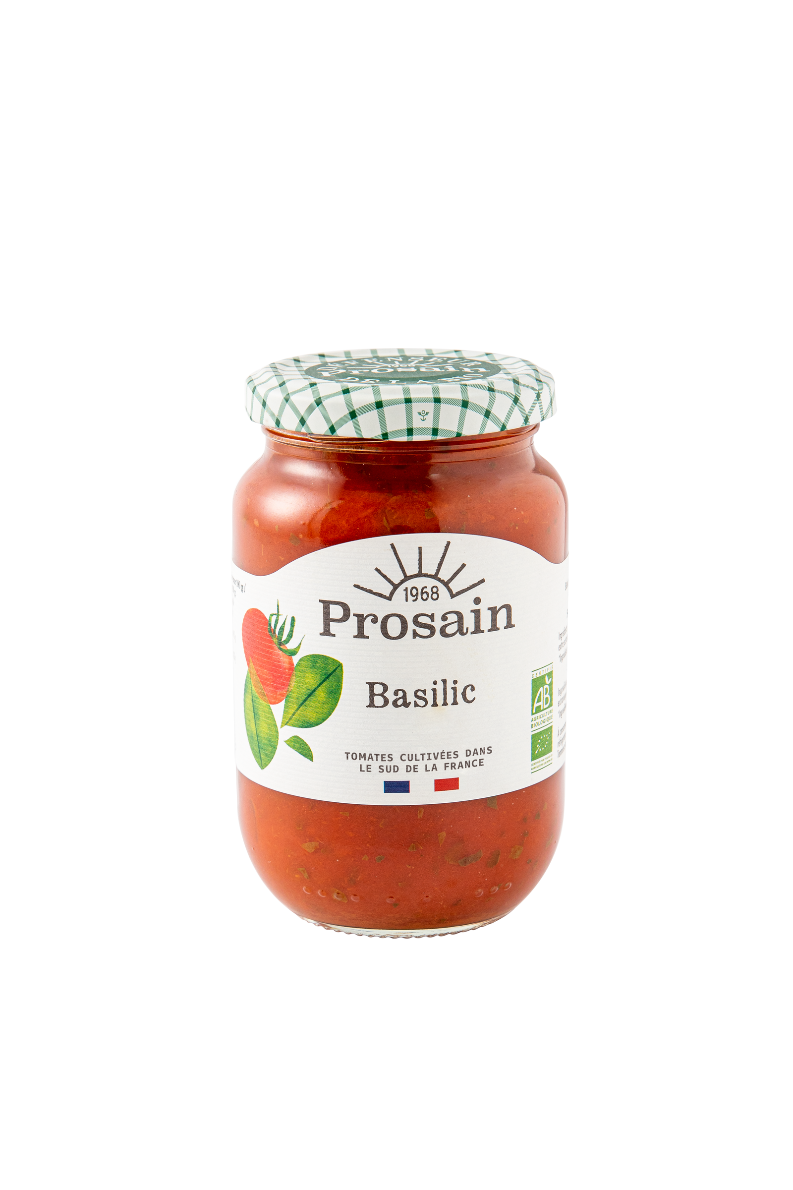 SAUCE TOMATE BASILIC 610G