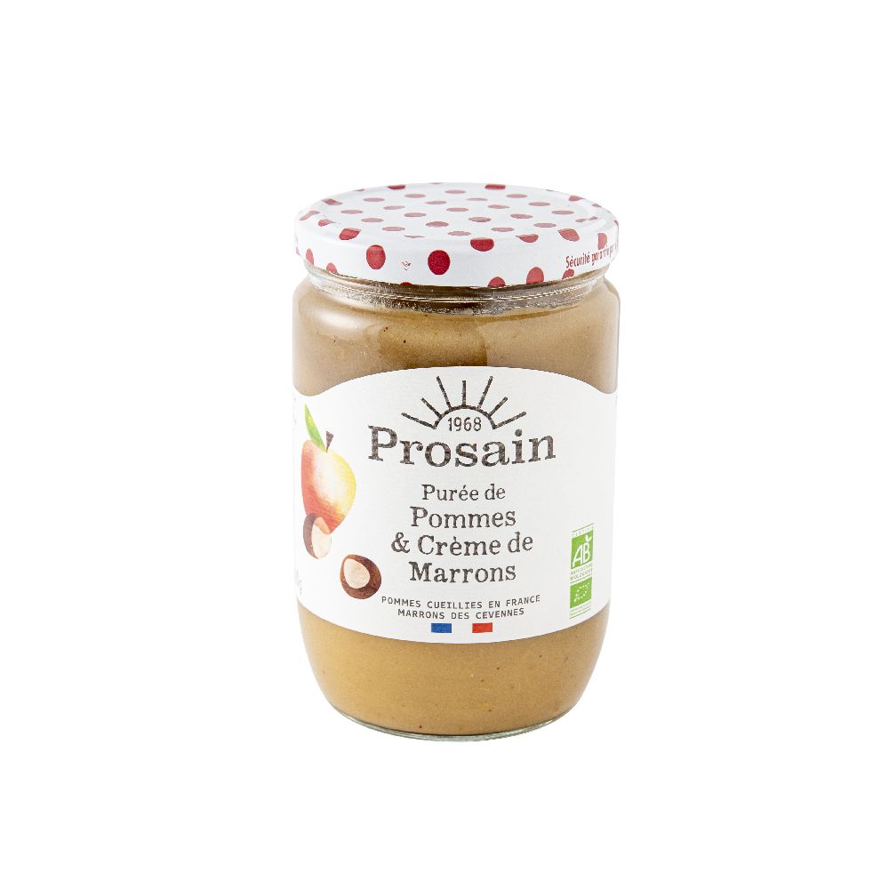 PUREE POMMES CREME MARRONS 620g