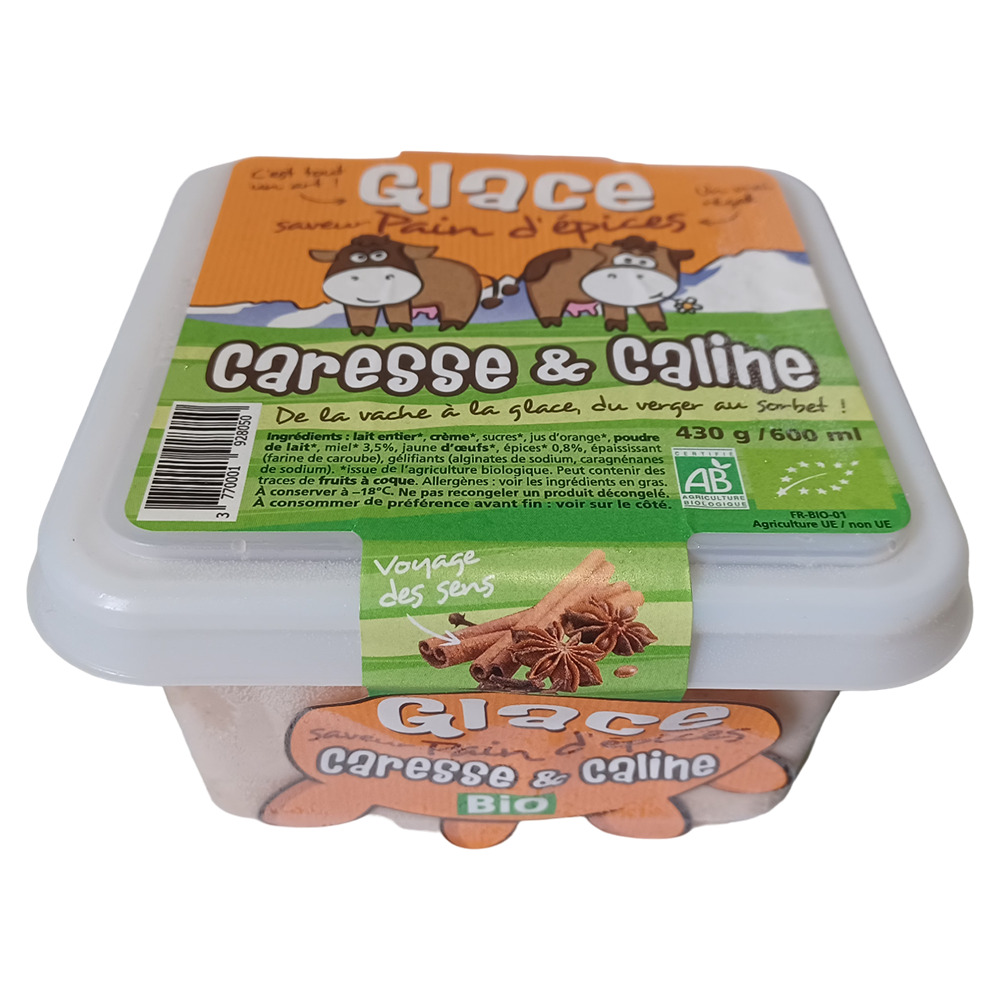 CREME GLACEE PAIN EPICES 500ML