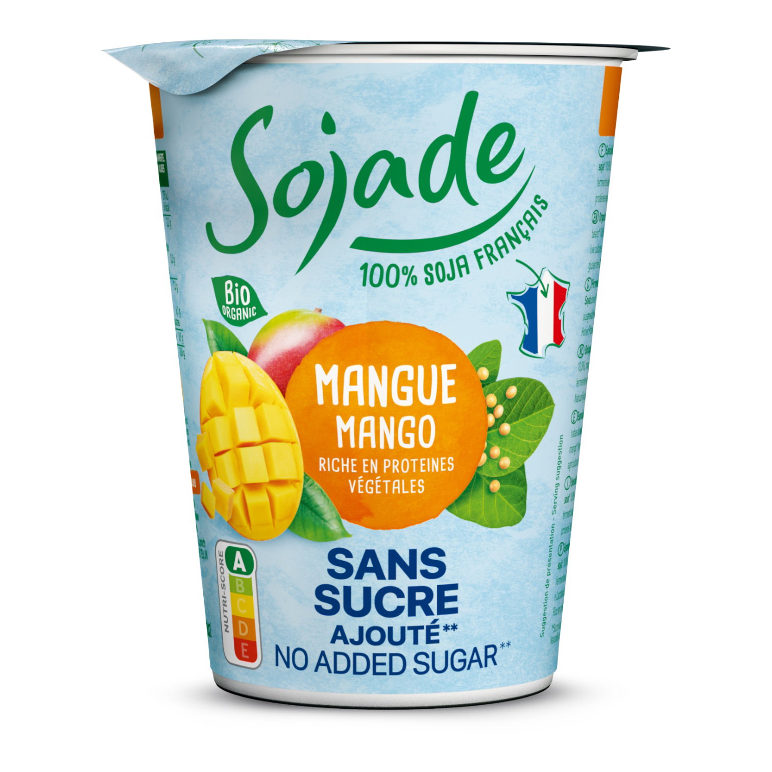 SO SOJA MANGUE SANS SUCRE AJOUTE 400G