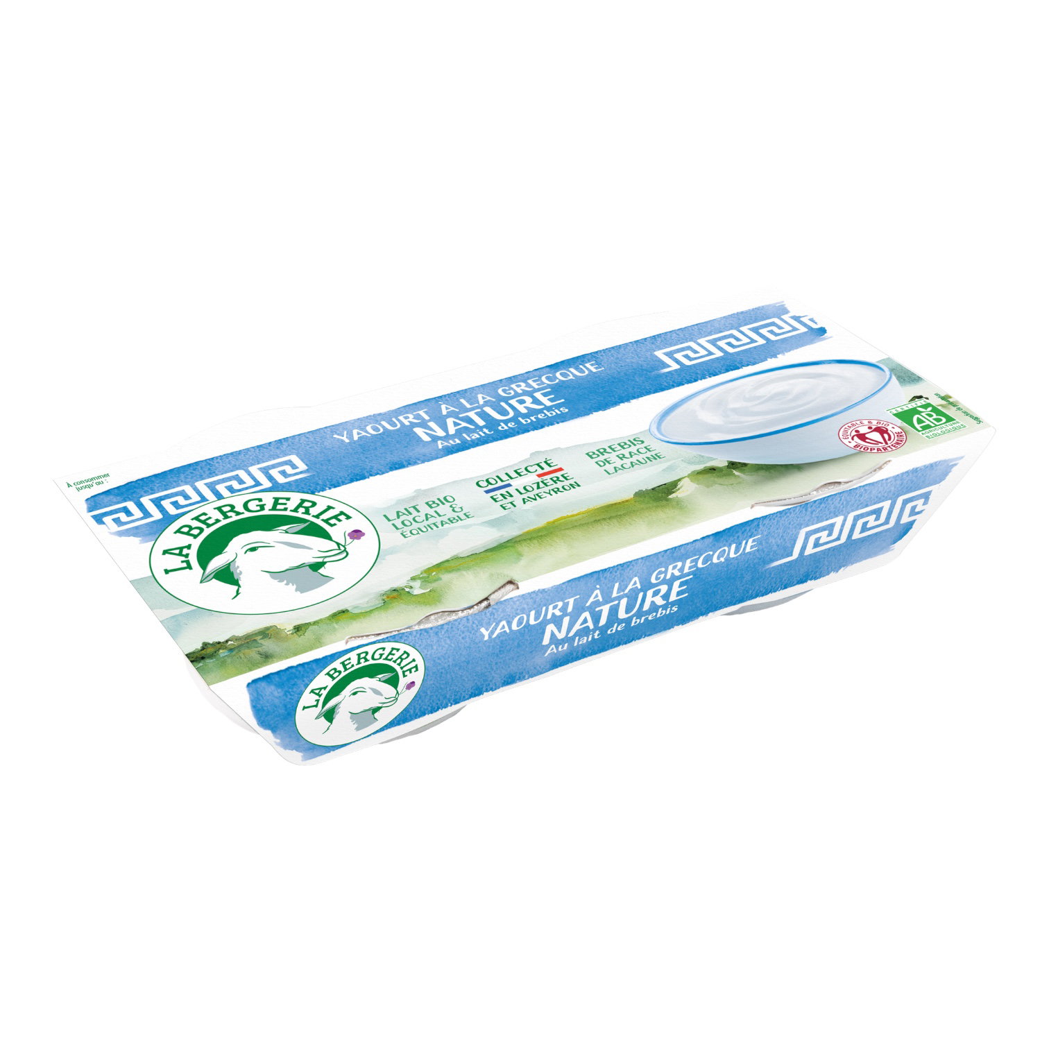 YAOURT BREBIS A LA GRECQUE 2x125g
