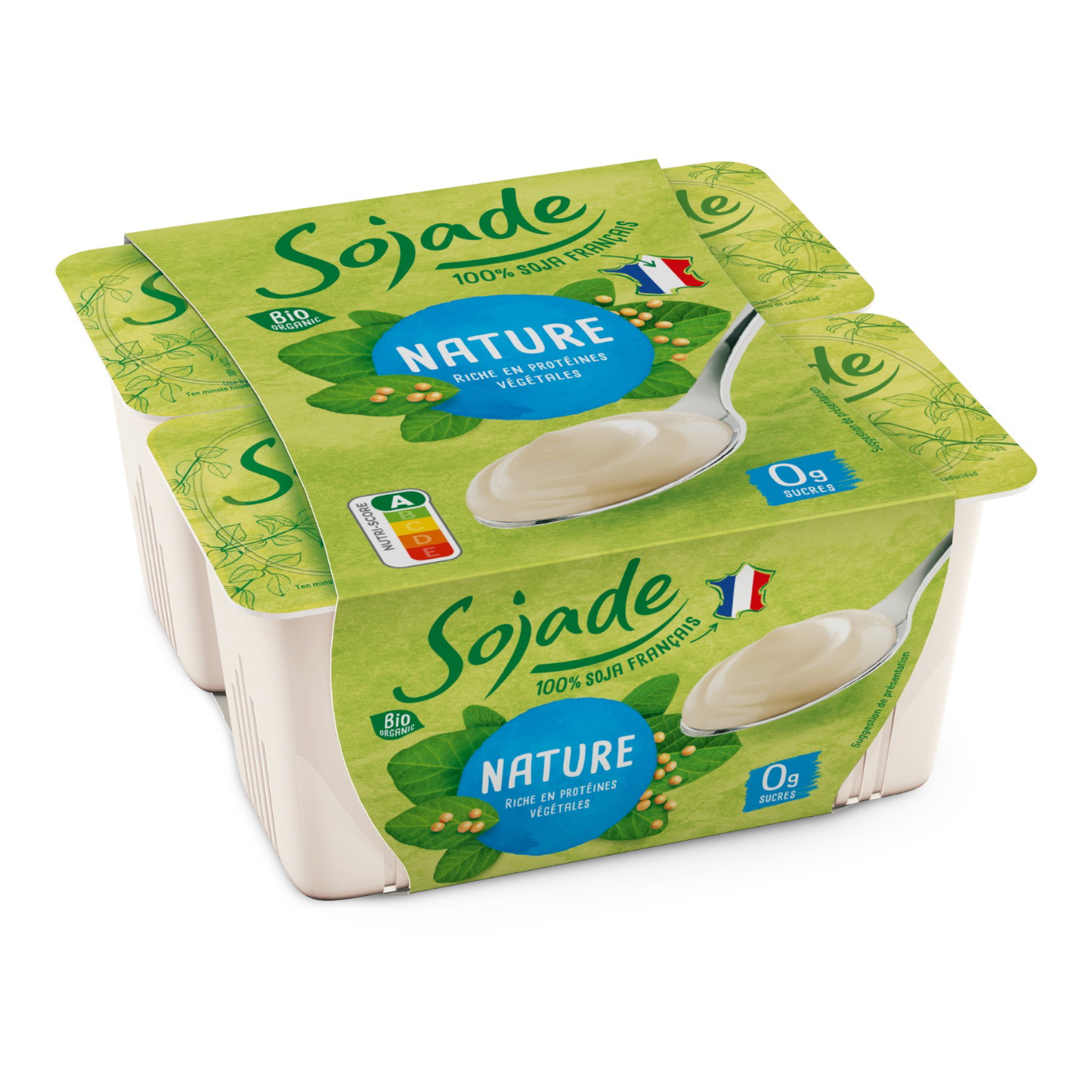 SO SOJA NATURE 4x100g