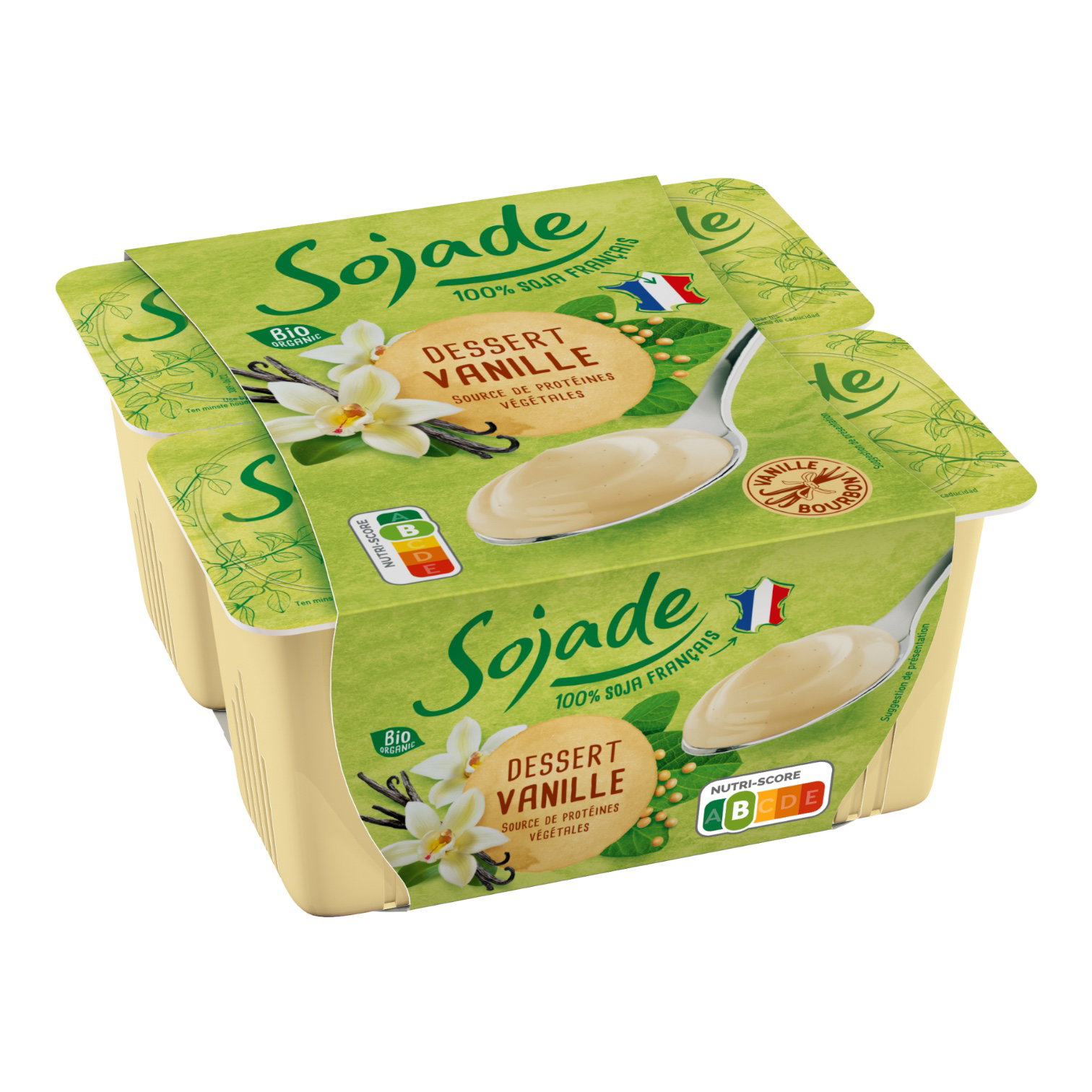 SO SOJA VANILLE 4x100g