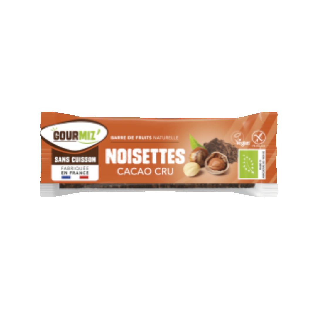 BARRE CACAO NOISETTE PROTEINEE 40g