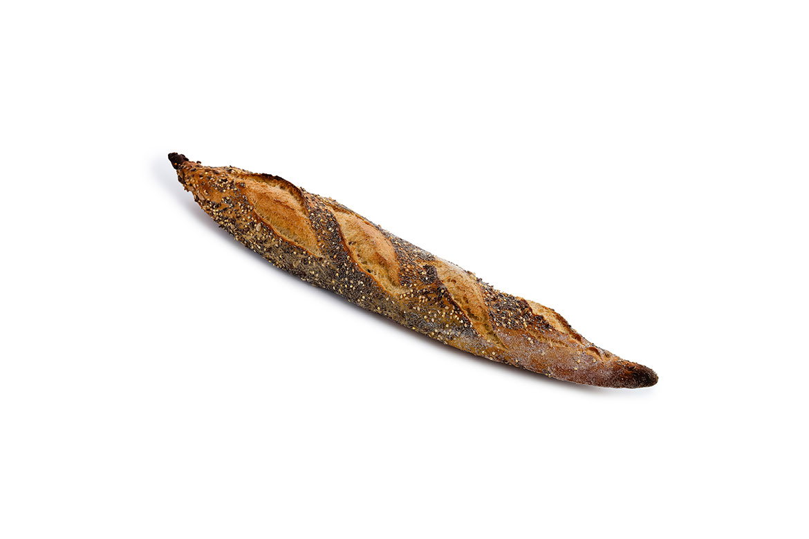 BAGUETTE H AUX GRAINES 250G
