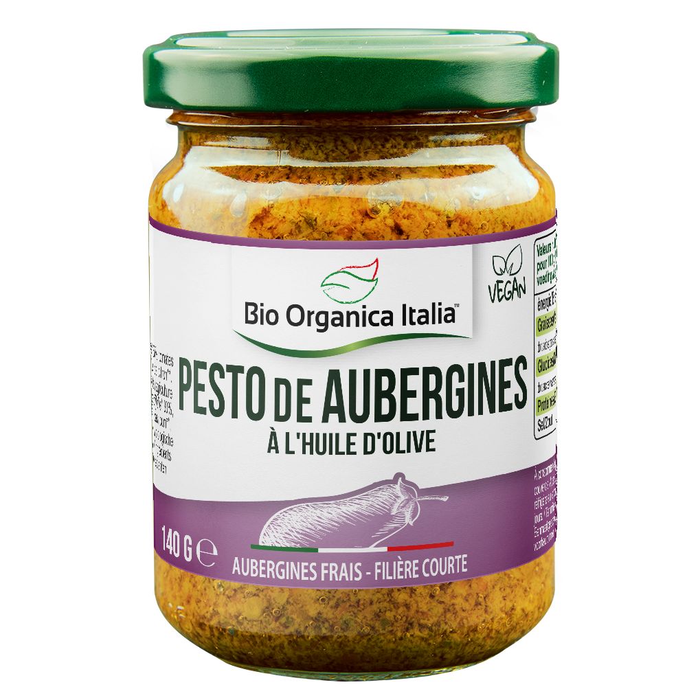 PESTO AUBERGINES 140G
