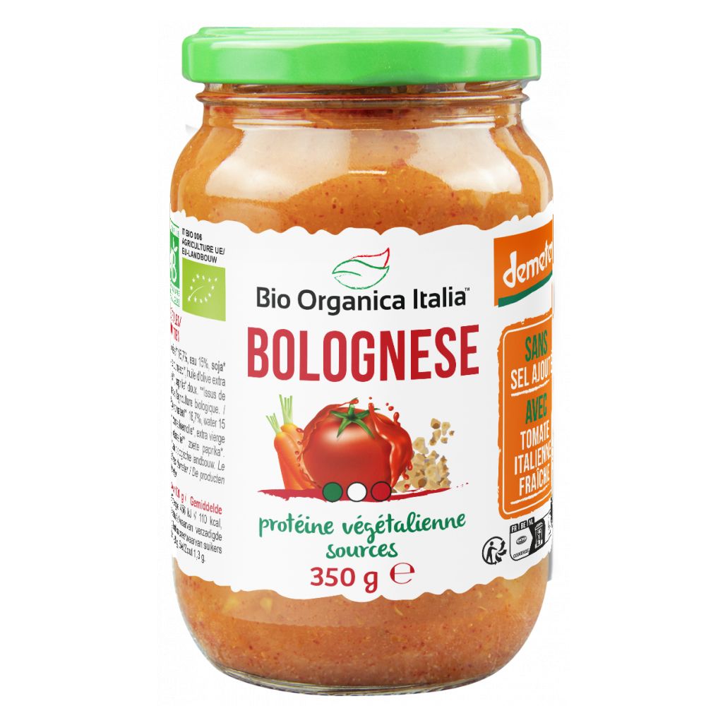 SAUCE TOMATE BOLOGNAISE VEGAN 350G