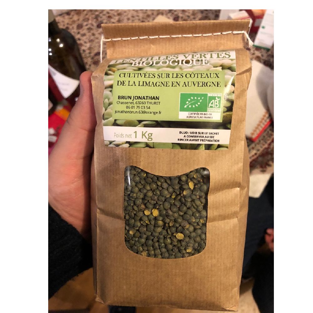 LENTILLES VERTES KG
