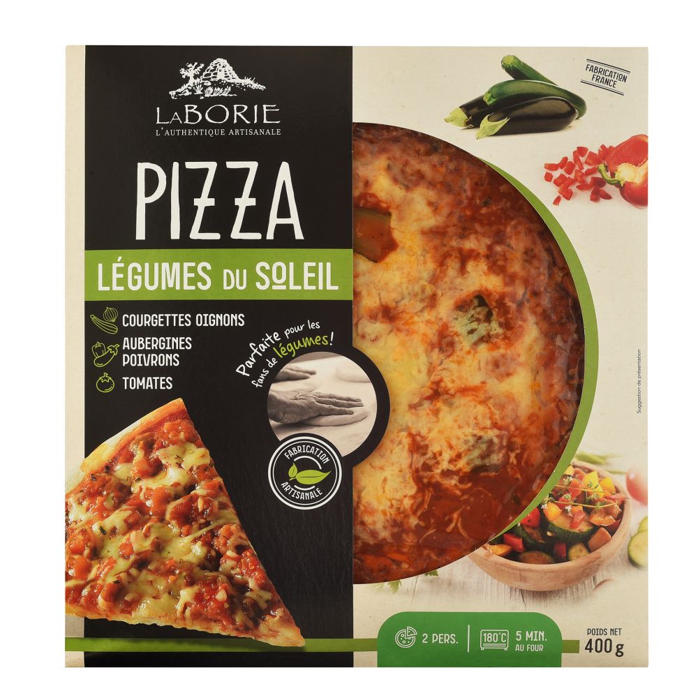 PIZZA LEGUMES DU SOLEIL 400G