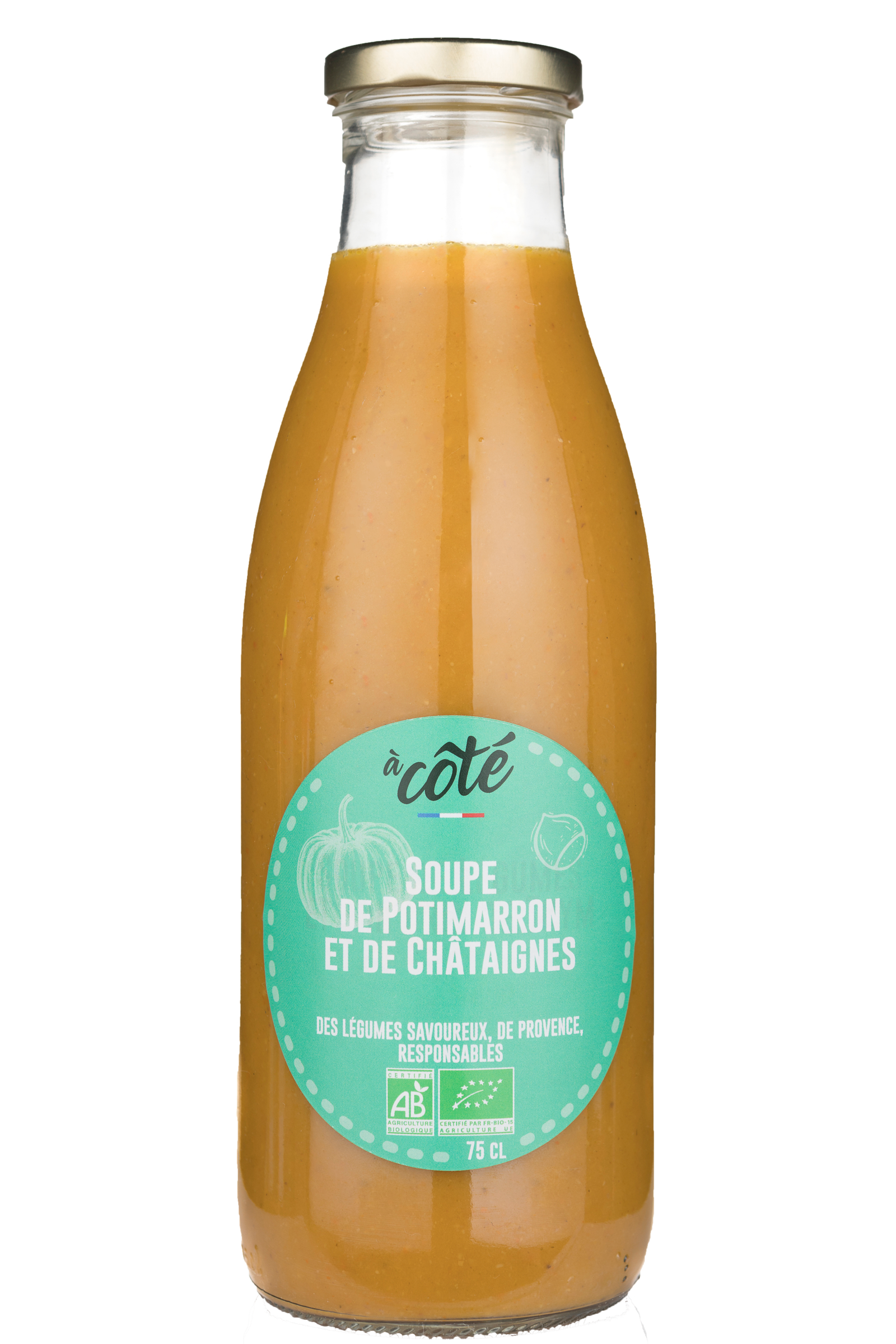 SOUPE POTIMARRON CHATAIGNE 75CL