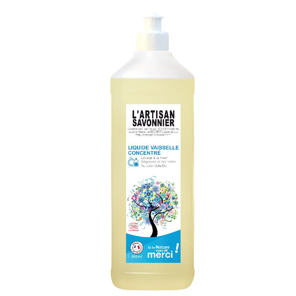 LIQUIDE VAISSELLE CONCENTRE CITRONNE 500ML