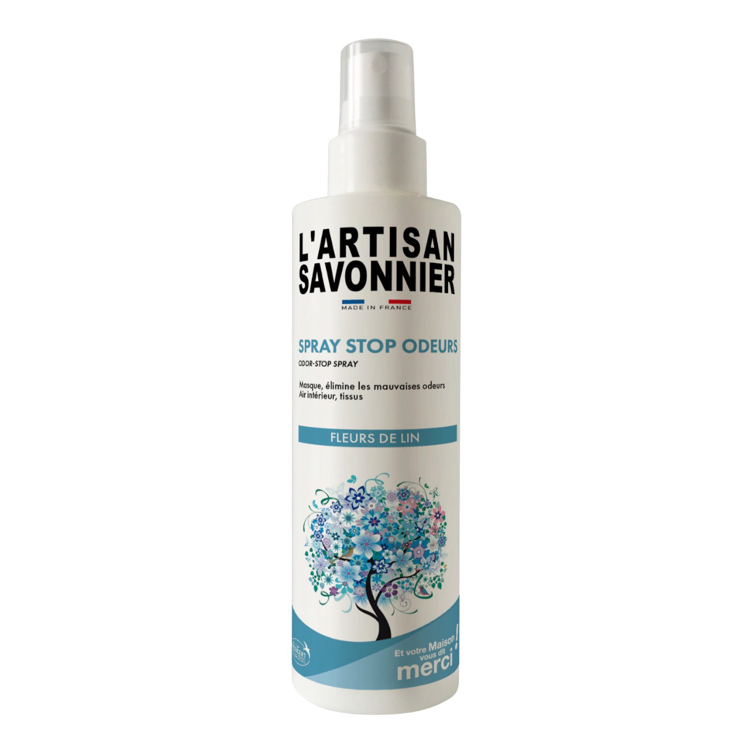 SPRAY STOP ODEUR FLEURS LIN 150ML