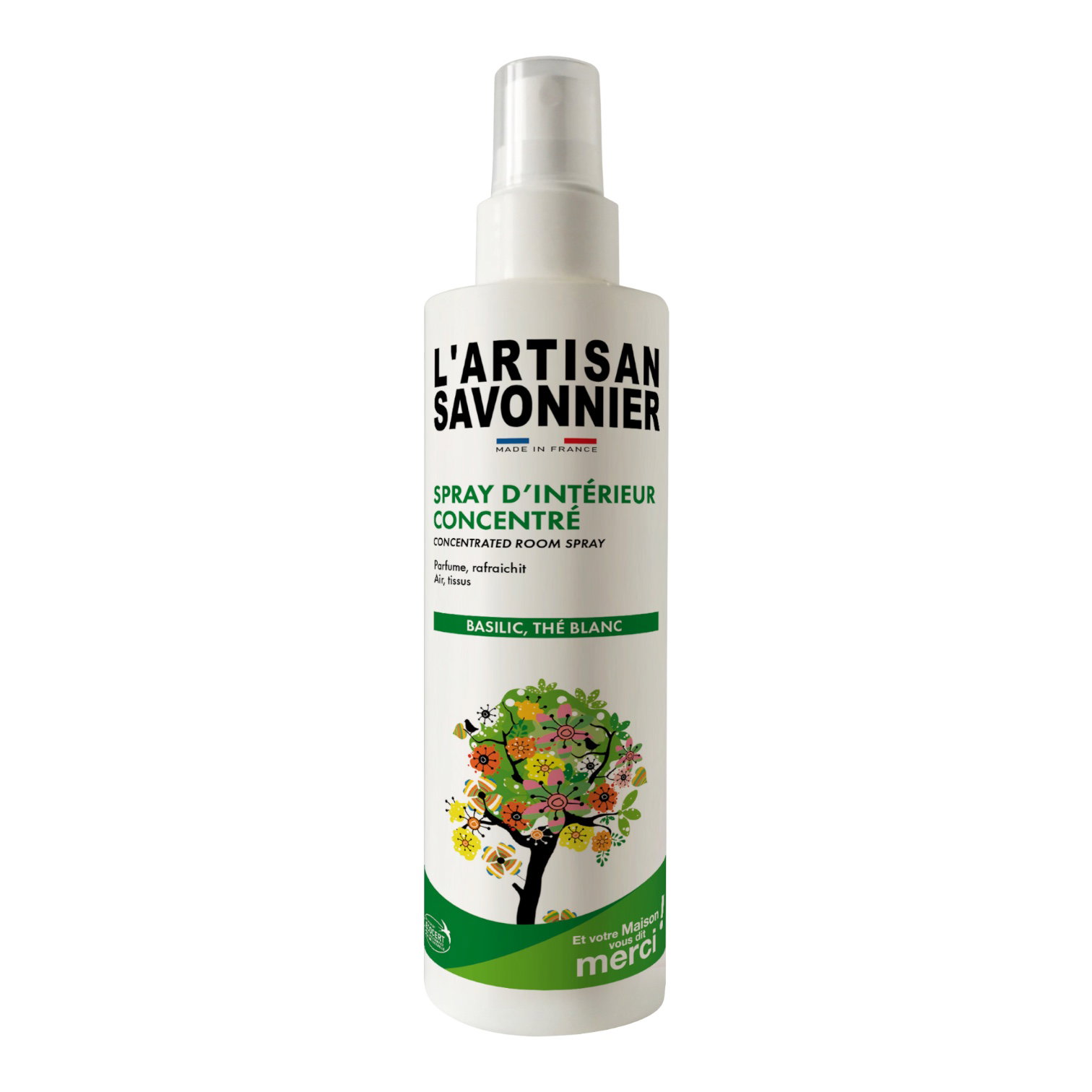 SPRAY INTERIEUR BASILIC THE BLANC 250ML