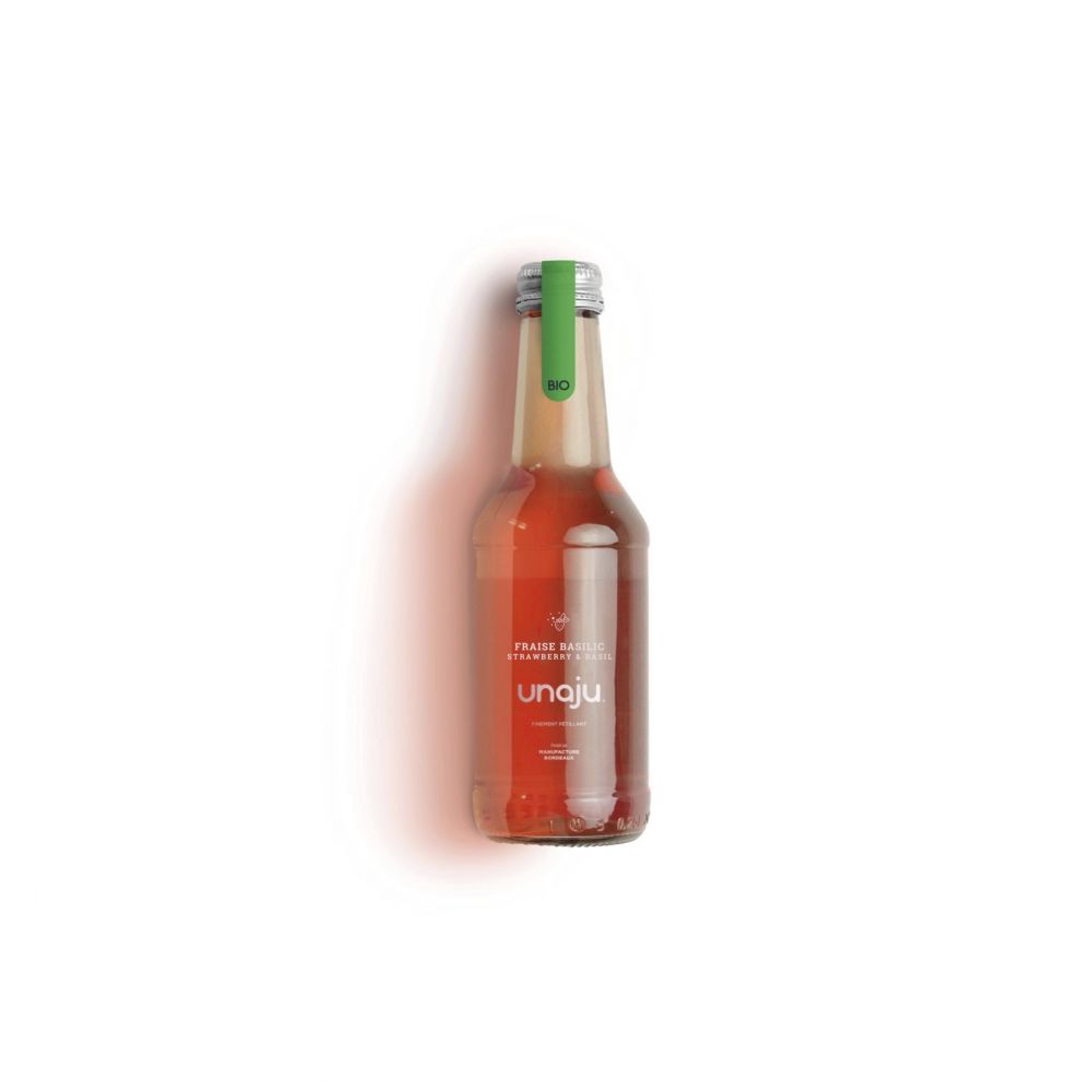 UNAJU FRAISE BASILIC 25 CL