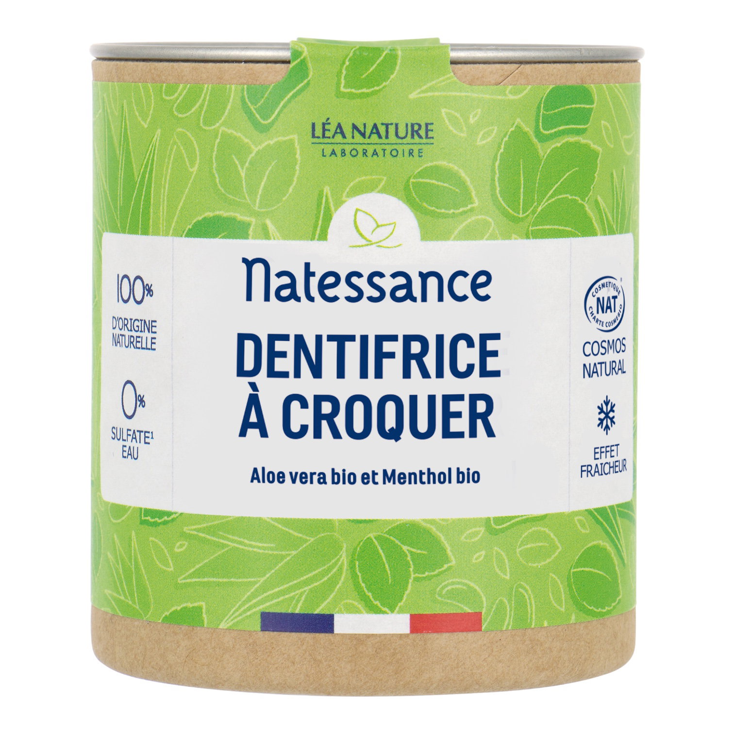 DENTIFRICE A CROQUER MENTHOL ALOE X80