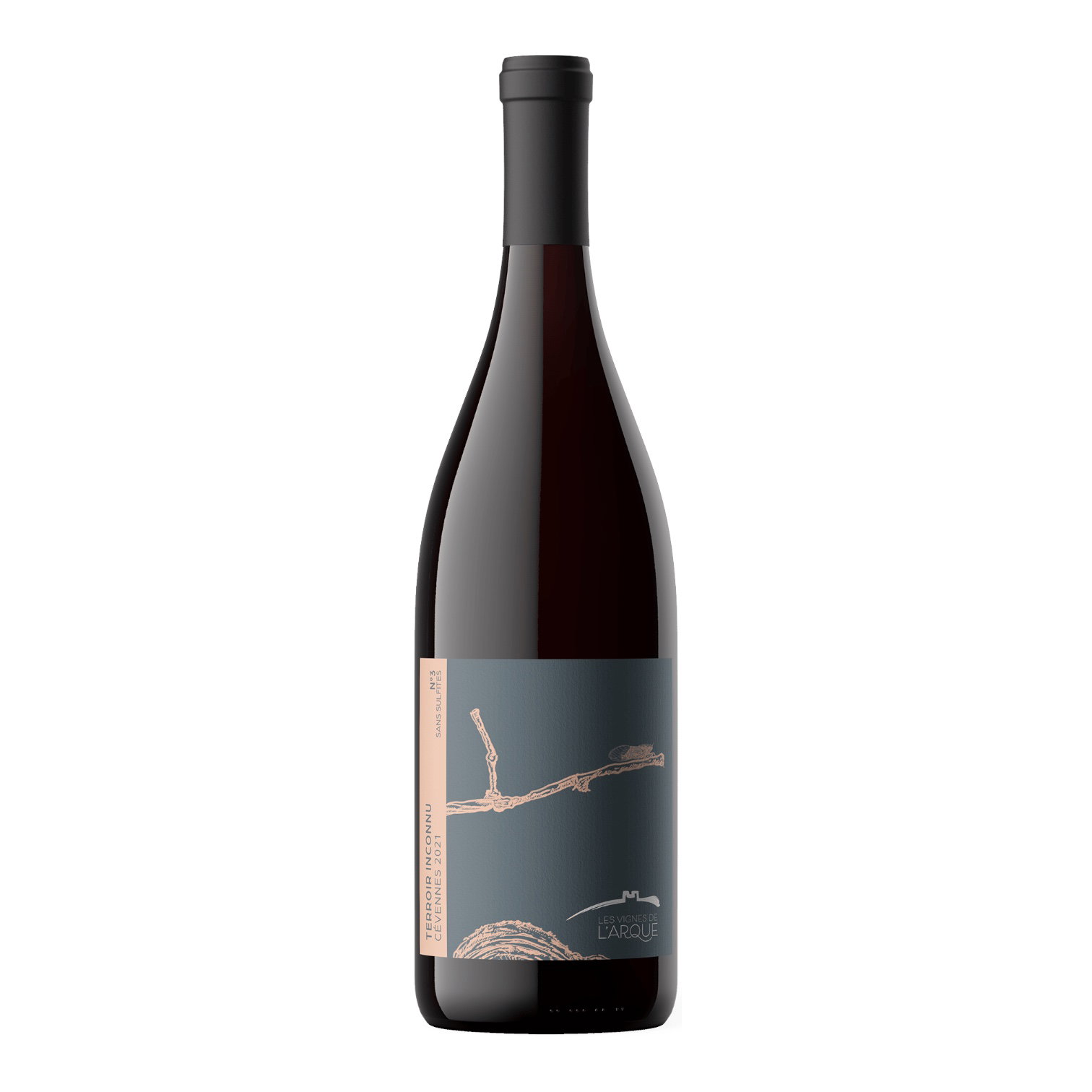 VIN ROUGE CEVENNES TERROIR INCONNU 75CL