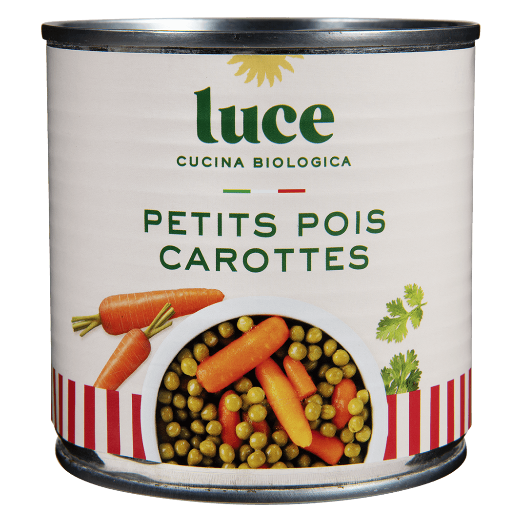 PETITS POIS CAROTTES 265g