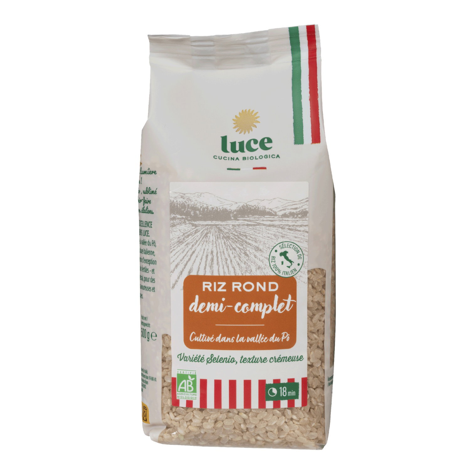 RIZ ROND 1/2 COMPLET 500G ITALIE