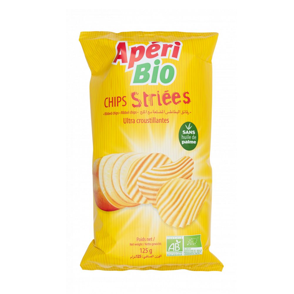 CHIPS STRIEES 125g