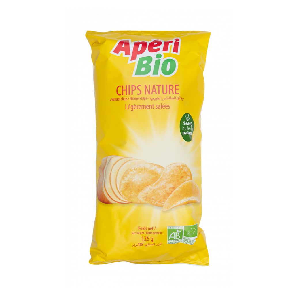 CHIPS NATURE 125g