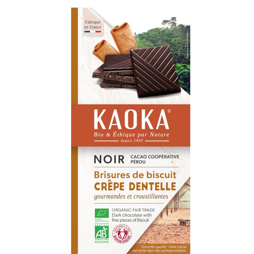 KAOKA NOIR CREPE DENTELLE 100g