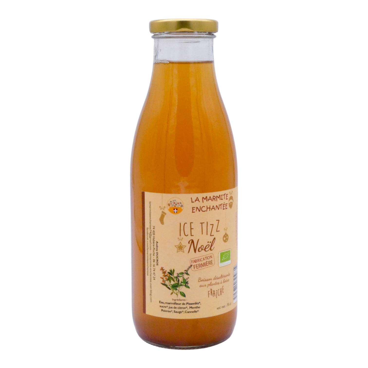 ICE TIZZ TISANE NOEL 75CL