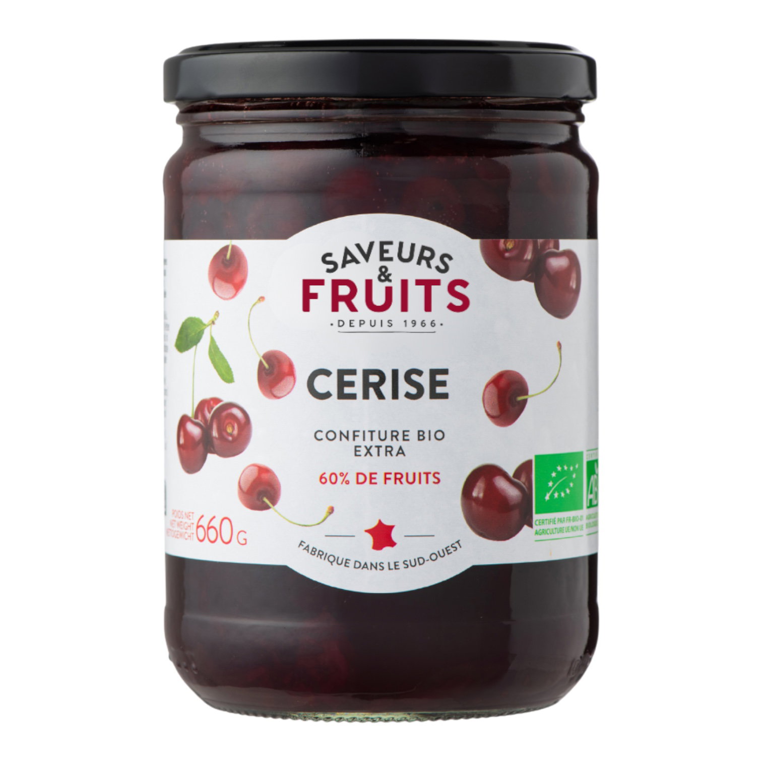 CONFITURE EXTRA CERISE 660G