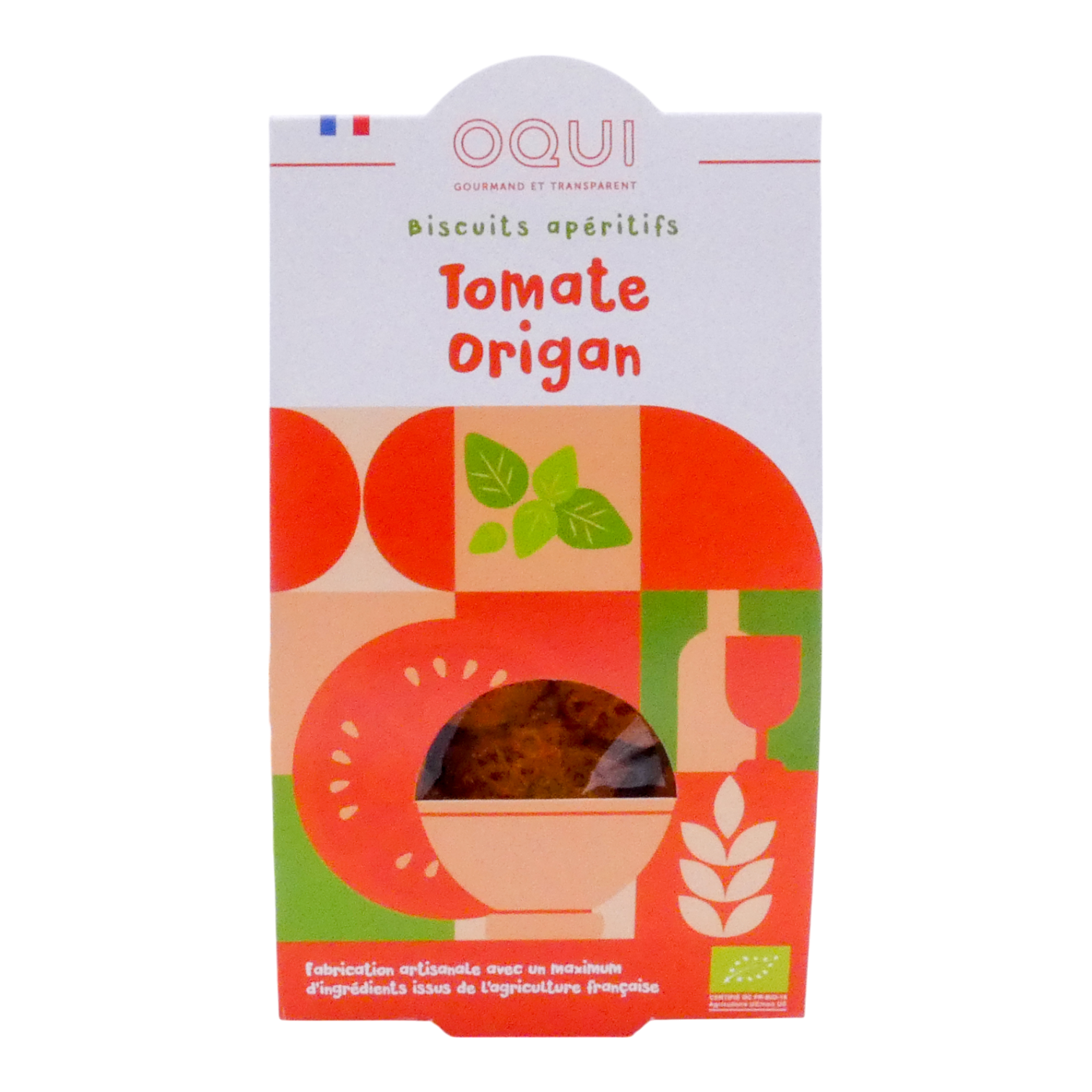 BISCUITS TOMATE ORIGAN 110G
