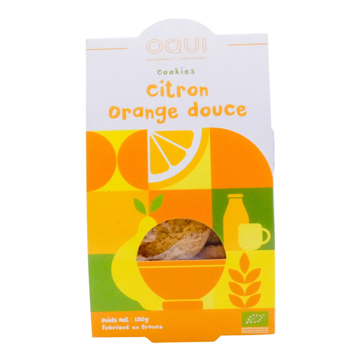 BISCUITS CITRON ORANGE 130G