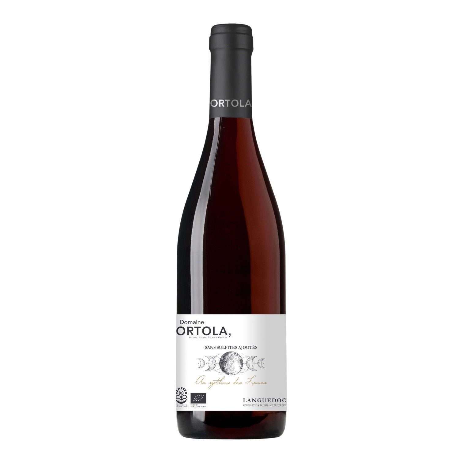 VIN ROUGE LANGUEDOC   DOMAINE ORTOLA 75CL