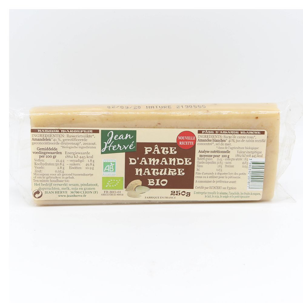 PATE AMANDE BLANCHE 250g