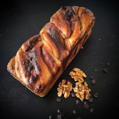 BRIOCHE BABKA NOIX CHOCOLAT 220G