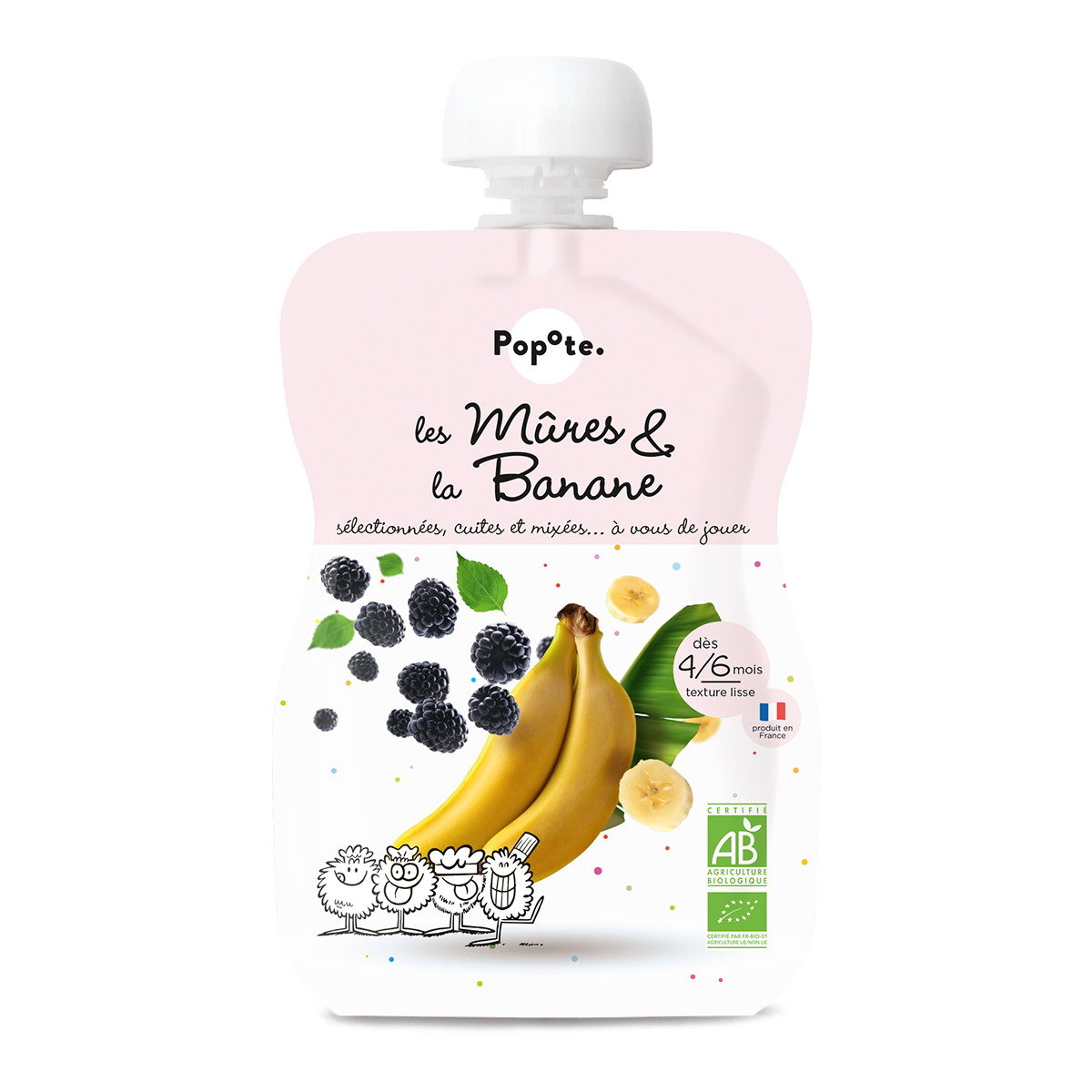 GOURDE MURES BANANE 120G