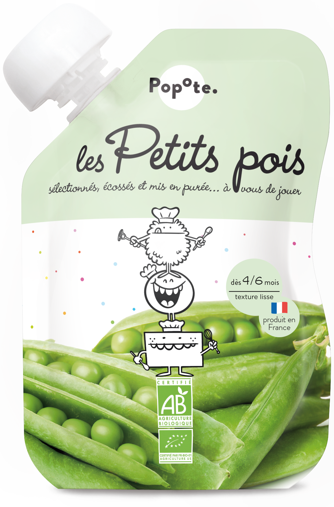 GOURDE PETIT POIS 120G