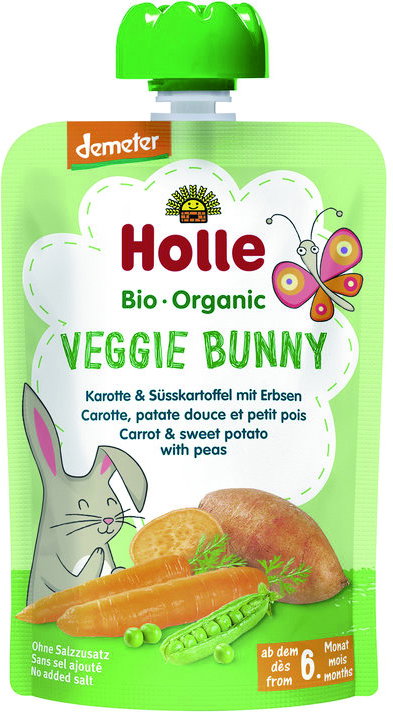 GOURDE VEGGIE BUNNY CAROTTE 100G