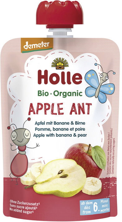 GOURDE APPLE ANT POMME BANANE POIRE 100G