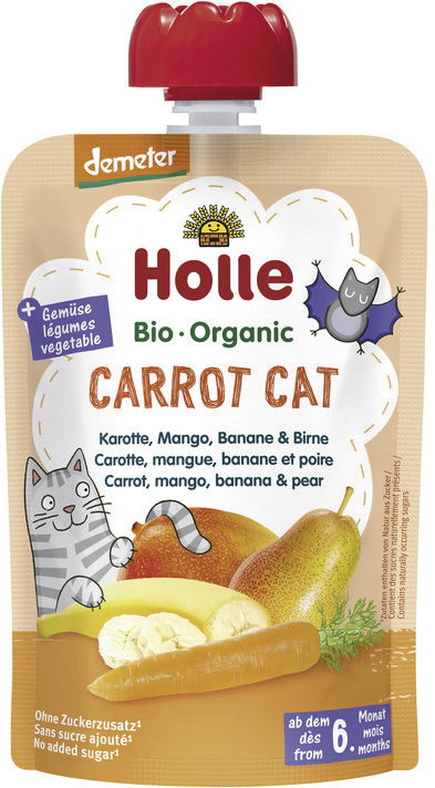 GOURDE CARROT CAT CAROTTE MANGUE 100G