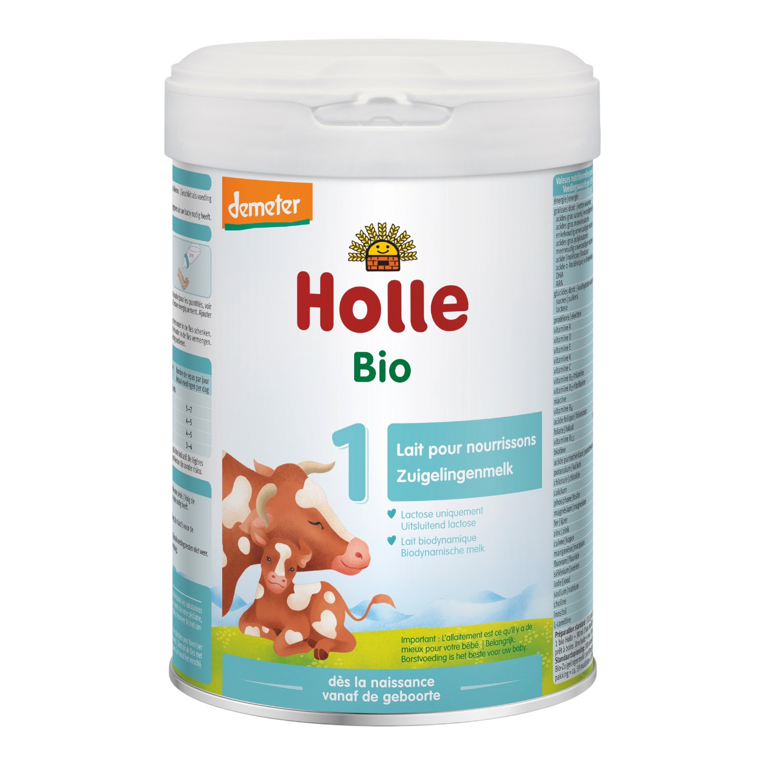 LAIT BEBE 1 0/6 MOIS DEMETER 800G