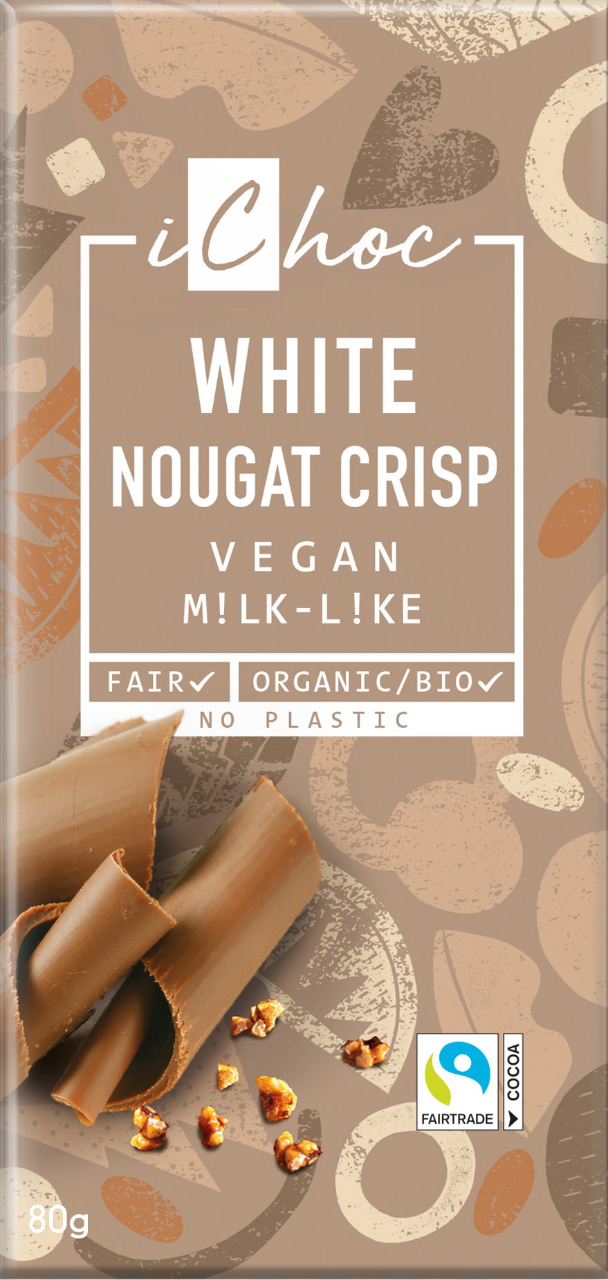 RICE CHOCOLAT BLANC NOUGAT 80g