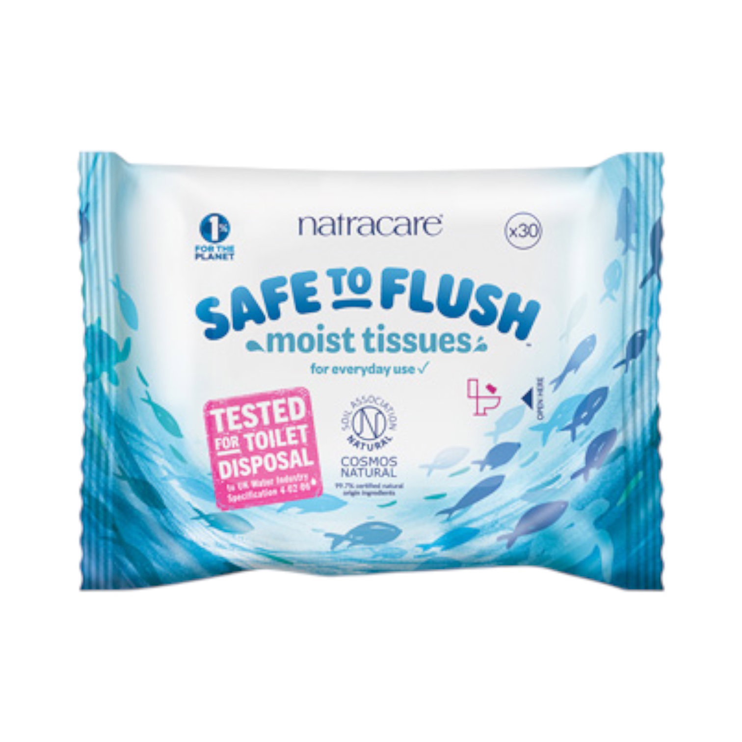 SAFE TO FLUSH PAPIER HUMIDE 30U